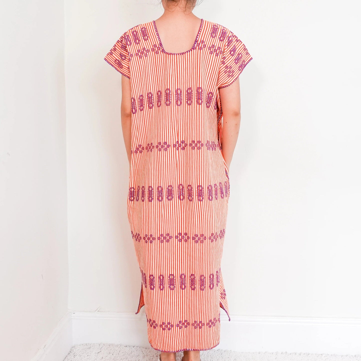 Holt 15 Maxi Kaftan in Orange